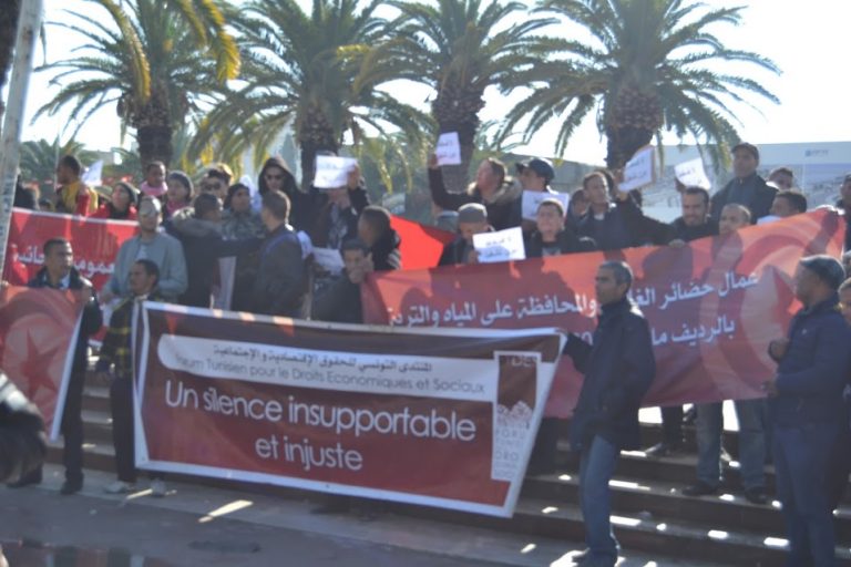 Régression du nombre de mouvements de protestation