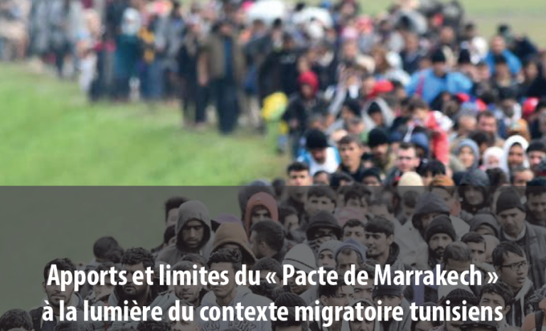 (Français) Apports et limites du “Pacte de Marrakech” à la lumière du contexte migratoire Tunisien Les droits de l’homme à l’épreuve