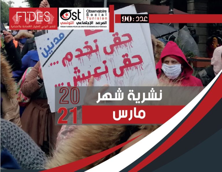 OST: Rapport Mars 2021 des mouvements sociaux, suicides, violences et migrations