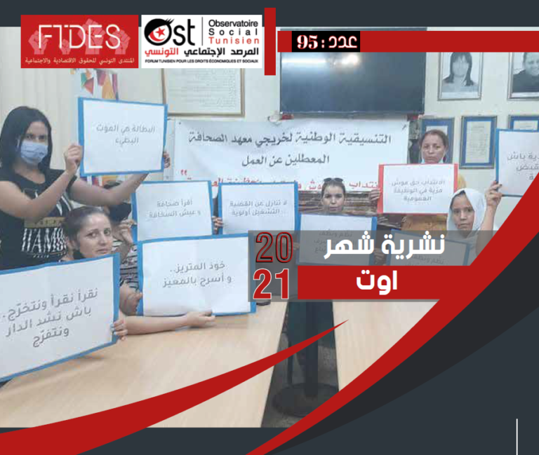 OST: Rapport aout 2021 des mouvements sociaux, suicides, violences et migrations