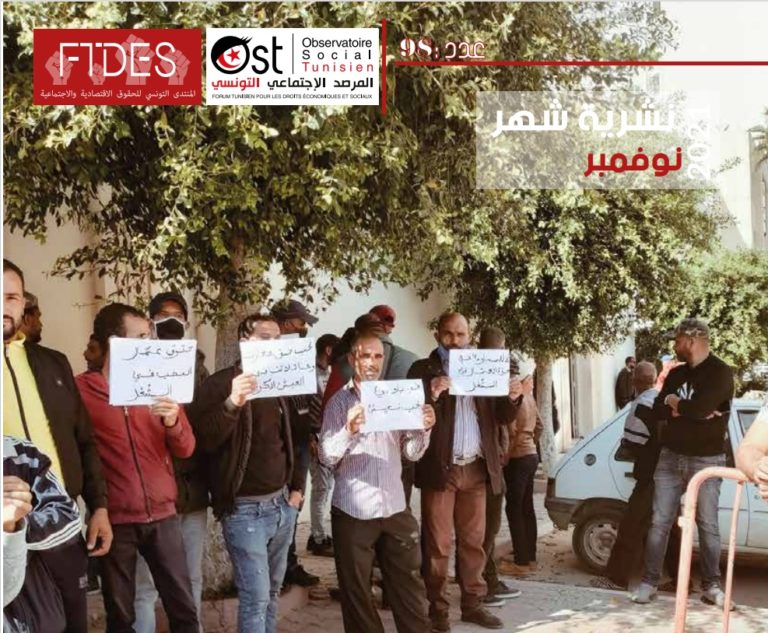 OST: Rapport novembre 2021 des mouvements sociaux, suicides, violences et migrations