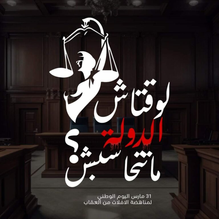 Civil society organizations in Tunisia commemorate. National Day Against Impunity
